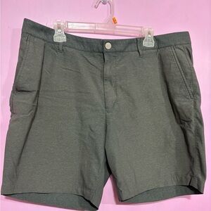 Bonobos Charcoal Flat Front Shorts